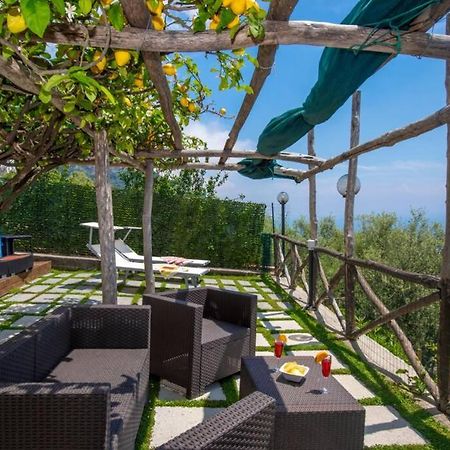 Holiday House Nuvola In Amalfi Coast フローレ エクステリア 写真